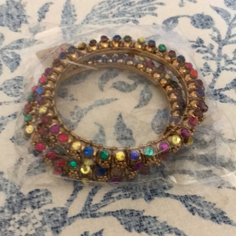 2 bangle bracelets